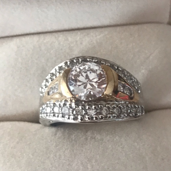 Other - 14k Yellow & white Gold Men’s Ring